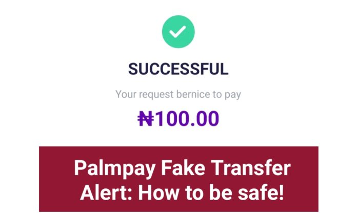 Palmpay fake transfer